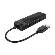 Концентратор Orico USB 2.0 to 4xUSB black (CA914876) - Фото