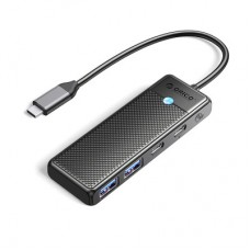 Концентратор Orico USB-C to 2xUSB-C + 2xUSB3.0 (CA914210) - Фото