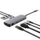 Концентратор Trust USB-C 8-in1 1xUSB-А 3.2/USB-A 2.0/2xUSB-С/HDMI/Ehernet/SD/microSD aluminium 0.15m grey Концентратор Trust USB-C 8-in1 1xUSB-А 3.2/USB-A 2.0/2xUSB-С/HDMI/Ehernet/SD/microSD aluminium 0.15m grey