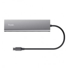 Концентратор Trust USB-C to 5xUSB-C aluminium 0.1m grey (25136_TRUST) - Фото