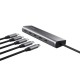 Концентратор Trust USB-C to 5xUSB-C aluminium 0.1m grey (25136_TRUST)