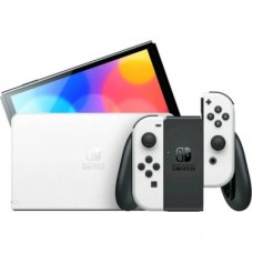 Ігрова консоль Nintendo Switch OLED (біла) (45496883386) - Фото