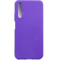 Чохол для мобільного телефона Dengos Carbon Huawei Nova 5T, violet (DG-TPU-CRBN-30) (DG-TPU-CRBN-30) - Фото