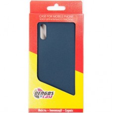 Чохол для мобільного телефона Dengos Carbon Xiaomi Redmi 9A, blue (DG-TPU-CRBN-87) (DG-TPU-CRBN-87) - Фото
