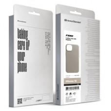 Чохол для мобільного телефона Armorstandart FAKE Leather Case Apple iPhone 15 Grey (ARM76289) Чохол для мобільного телефона Armorstandart FAKE Leather Case Apple iPhone 15 Grey (ARM76289) - Фото
