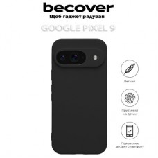 Чохол для мобільного телефона BeCover Google Pixel 9 Black (712292) - Фото