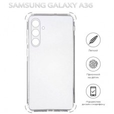 Чохол для мобільного телефона BeCover Anti-Shock Samsung Galaxy A36 SM-A366 Clear (712895) - Фото