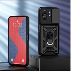 Чохол для мобільного телефона BeCover Military Infinix Hot 50i (X6531) Black (713047) - Фото