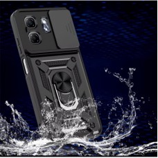 Чохол для мобільного телефона BeCover Military Infinix Hot 50i (X6531) Black (713047) - Фото