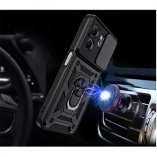 Чохол для мобільного телефона BeCover Military Infinix Hot 50i (X6531) Black (713047) - Фото
