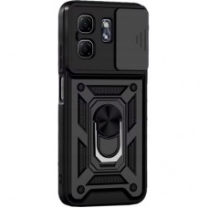 Чохол для мобільного телефона BeCover Military Infinix Hot 50i (X6531) Black (713047) - Фото