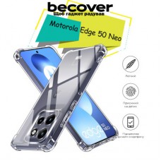 Чохол для мобільного телефона BeCover Anti-Shock Motorola Edge 50 Neo Clear (713150) - Фото
