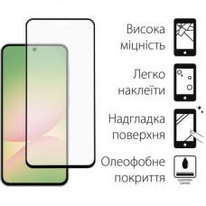 Чохол для мобільного телефона Dengos Kit Samsung Galaxy A56 Carbon + glass (Grey) (DG-KM-138) - Фото