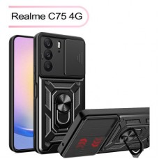 Чехол для мобильного телефона BeCover Military Realme C75 4G Black (713539) - Фото