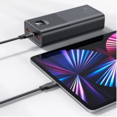 Батарея універсальна Usams PB68 30000mAh PD/3.0/65W, QC/3.0, Black (ATXLOGTC01) - Фото