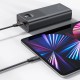 Батарея універсальна Usams PB68 30000mAh PD/3.0/65W, QC/3.0, Black (ATXLOGTC01)