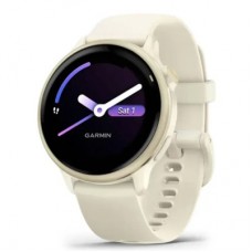 Смарт-часы Garmin vivoactive 6, Bone/Lunar Gold, GPS смарт-годинник (010-02985-01)