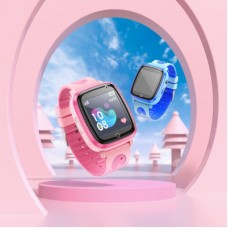 Смарт-часы HOCO Y100 children watch with call function Pink (6942007625647) - Фото