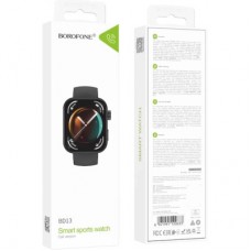 Смарт-годинник BOROFONE BD13 Smart sports watch (call version) Black (6941991120633) - Фото