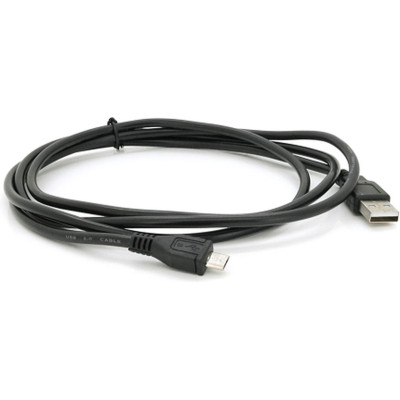 Дата кабель USB 2.0 AM to Micro 5P 1.5m black Voltronic (YT-AM/Mc-1.5Bl/00336)