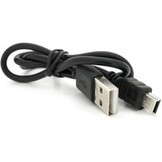 Дата кабель USB 2.0 AM to Mini 5P 0.4m black Voltronic (YT-C/AM-0.4MnB/21040) - Фото