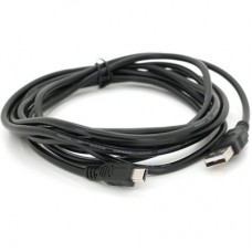 Дата кабель USB 2.0 AM to Mini 5P 3.0m black Voltronic (YT-C/AM-3MnB/5446) - Фото
