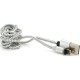 Дата кабель USB 2.0 to Lightning 2.0m 2A magnetic nylon silver Pipo (18169) Дата кабель USB 2.0 to Lightning 2.0m 2A magnetic nylon silver Pipo (18169)