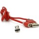 Дата кабель USB 2.0 to Micro 5P 1.0m 2A magnetic nylon red Pipo (18164) Дата кабель USB 2.0 to Micro 5P 1.0m 2A magnetic nylon red Pipo (18164)