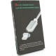 Дата кабель USB 2.0 to Lightning 1.0m 2A magnetic nylon silver Voltronic (YT-MCFB-L/S/13190/09165)