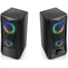 Акустична система REAL-EL S-107 USB Black (EL121100017) - Фото
