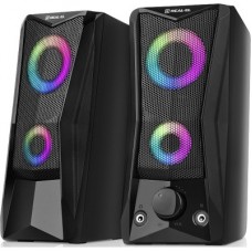 Акустична система REAL-EL S-107 USB Black (EL121100017) - Фото