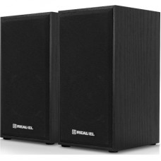 Акустична система REAL-EL S-202 USB Black (EL121200019) - Фото