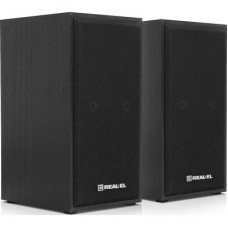 Акустична система REAL-EL S-202 USB Black (EL121200019) - Фото