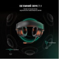 Наушники Fifine H6 RGB 7.1 Black (H6) - Фото