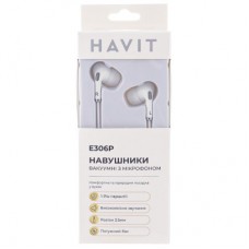 Навушники Havit HV-E306P White (HV-E306P) - Фото