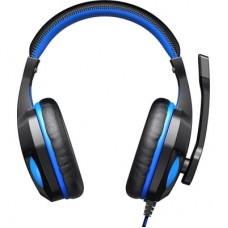 Навушники Havit HV-H763d 3.5 мм Black/Blue (HV-H763d) - Фото