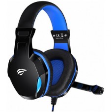 Навушники Havit HV-H763d 3.5 мм Black/Blue (HV-H763d) - Фото