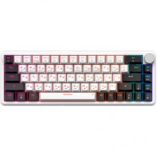 Клавиатура GamePro Asgard Valhalla MK210W Pro 65 RGB Wireless/Bluetooth/USB White (MK210W Pro) - Фото