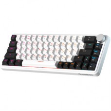 Клавиатура GamePro Asgard Valhalla MK210W Pro 65 RGB Wireless/Bluetooth/USB White (MK210W Pro) - Фото