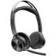 Наушники Poly Voyager Focus 2 MS Stereo USB-C + USB-C/A Adapter + Charging Stand Black (9T9J6AA)