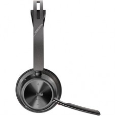 Наушники Poly Voyager Focus 2 MS Stereo USB-C + USB-C/A Adapter + Charging Stand Black (9T9J6AA) - Фото