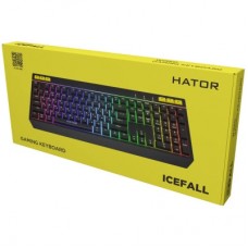 Клавіатура Hator Icefall USB Black (HTK402UA) - Фото