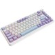 Клавіатура Ajazz AK820 MAX Magnetic Switch RGB USB White (AK820MAX-WM-PWB) Клавіатура Ajazz AK820 MAX Magnetic Switch RGB USB White (AK820MAX-WM-PWB)