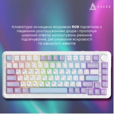 Клавіатура Ajazz AK820 MAX Magnetic Switch RGB USB White (AK820MAX-WM-PWB) Клавіатура Ajazz AK820 MAX Magnetic Switch RGB USB White (AK820MAX-WM-PWB) - Фото