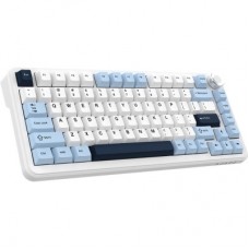 Клавиатура Ajazz AK820 MAX PLUS Daydream Switch RGB Wireless/Bluetooth/USB White (AK820MAX-DD-BWD) Клавиатура Ajazz AK820 MAX PLUS Daydream Switch RGB Wireless/Bluetooth/USB White (AK820MAX-DD-BWD) - Фото