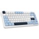 Клавиатура Ajazz AK820 MAX PLUS Daydream Switch RGB Wireless/Bluetooth/USB White (AK820MAX-DD-BWD) Клавиатура Ajazz AK820 MAX PLUS Daydream Switch RGB Wireless/Bluetooth/USB White (AK820MAX-DD-BWD)