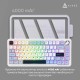 Клавиатура Ajazz AK820 MAX PLUS Daydream Switch RGB Wireless/Bluetooth/USB White (AK820MAX-DD-BWD) Клавиатура Ajazz AK820 MAX PLUS Daydream Switch RGB Wireless/Bluetooth/USB White (AK820MAX-DD-BWD)