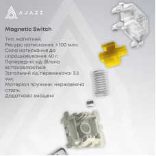 Клавіатура Ajazz AK680 MAX Magnetic Switch RGB USB White (AK680-WM-W-A) Клавіатура Ajazz AK680 MAX Magnetic Switch RGB USB White (AK680-WM-W-A) - Фото