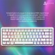 Клавиатура Ajazz AK680 MAX Magnetic Switch RGB USB White (AK680-WM-W-A) Клавиатура Ajazz AK680 MAX Magnetic Switch RGB USB White (AK680-WM-W-A)