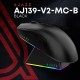 Мышка Ajazz AJ139 V2 MC Wireless/Bluetooth/USB Black (AJ139-V2-MC-B) Мышка Ajazz AJ139 V2 MC Wireless/Bluetooth/USB Black (AJ139-V2-MC-B)
